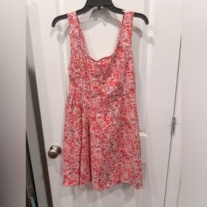 Pink floral sundress - worn once